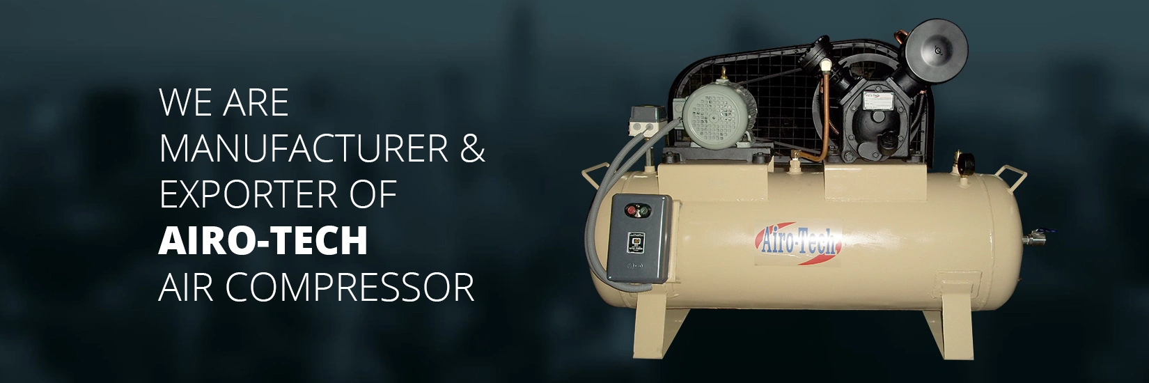 We are Manufacturer and Exporter of Airo-Rich Air Compressor in Ahmedabad, Gujarat